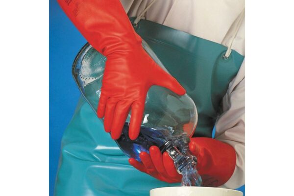 Antystatyczne Rękawice Chemiczne z Nitrylu Ansell SOL-VEX PREMIUM