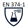 EN 374-1 logo