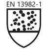 EN 13982-1 logo