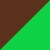 brązowy/zielony
